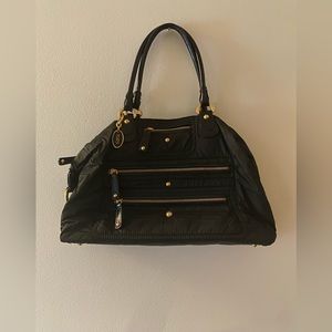 Tod’s black nylon shoulder bag